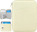Dadanism 9-11" Tablet Sleeve Bag Carrying Case for iPad (A16) 11th Gen 11", iPad 10th Gen 10.9" Air 5/4, iPad Air M4/Pro 11", iPad 9/8/7th, Galaxy Tab A11+ Plus 11", Remarkable 2 10.3", Beige