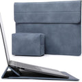 HYZUO 15 Inch Laptop Case Bag Sleeve with Stand for MacBook Air 15 M5 M4 A3241 M3 A3114 M2 A2941 2026-2023, 15" Surface Laptop 7/6/5/4/3, MacBook Pro 15 A1990 A1707 2019-2016, Haze Blue