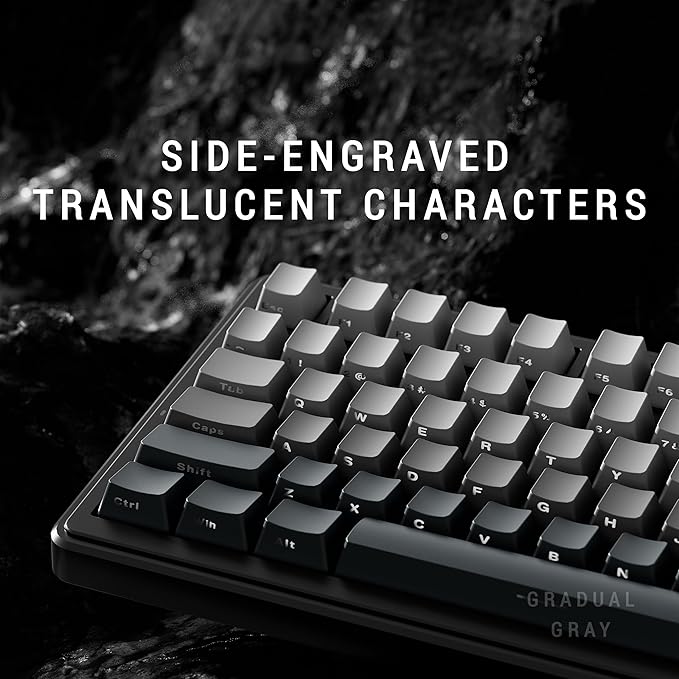x Aula F99 99% Mechanical Gaming Keyboard – Wireless Bluetooth, 2.4Ghz RF, USB-C Wired Keyboard with RGB Backlit, Hot-Swappable Pre-lubed Linear Switches, PBT Keycaps, Numpad, Volume Knob