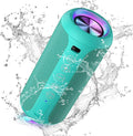 Ortizan Portable Bluetooth Speakers, IPX7 Waterproof Wireless Speaker with 24W Loud Stereo Sound, Outdoor Speaker with Bluetooth 5.3, Deep Bass, RGB Lights, Dual Pairing, 30H Playtime for Home