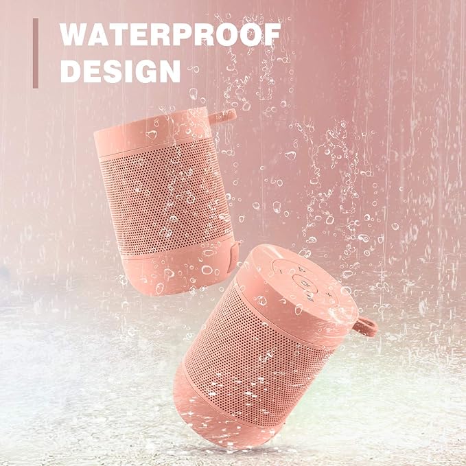 comiso Bluetooth Speaker, Portable Bluetooth Speakers with Wireless Stereo Pairing, Built in Mic, 360° HD Sound,IP65 Waterproof Speaker,Support TF Card, for Home/Party/Outdoor/Beach,Gift For Men/Women