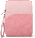Lacdo Tablet Sleeve Case for 11 inch iPad A16, 11 Inch IPad Air M4 M3 M2, 11" iPad Pro M5 M4, 10.9" ipad, 10.2" iPad, 10.9" IPad Air, 11" Samsung Galaxy Tab A9+, Ipad Sleeve Fit Magic Keyboard, Pink