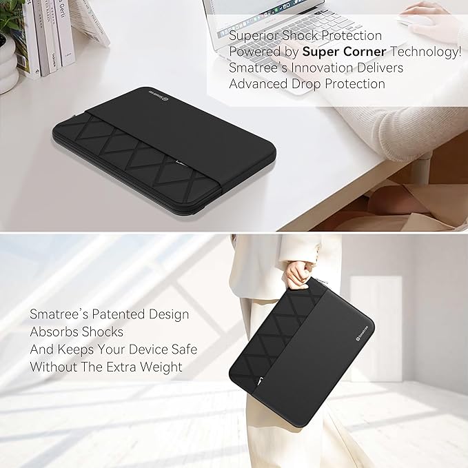 Smatree Laptop Sleeve for 14 inch ASUS Zenbook Duo 2024 UX8406, for 14 inch Vivobook 14 Flip TP3407/S 14 S5406/S 14 OLED M5406 Copilot+PC, for 14inch Zenbook 14/14 OLED/14 Flip OLED Laptop (E413)