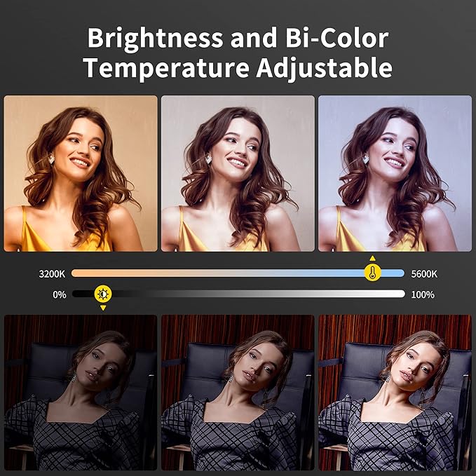 RALENO 45W LED Video Light Panel, 18" Soft Studio Lights with 2.4G Magnetic Remote,CRI 97+ 3200K-5600K Ultra Thin Photography Key Lighting for for Game/YouTube/Zoom/Photography/Studio