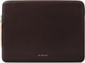 Comfyable Tablet Sleeve Compatible with iPad Air 13 inch M4 2026, iPad Pro 13" M5 with Magic Keyboard & Pencil Holder - PU Leather Bag Slim Protective Cover Case - Chocolate