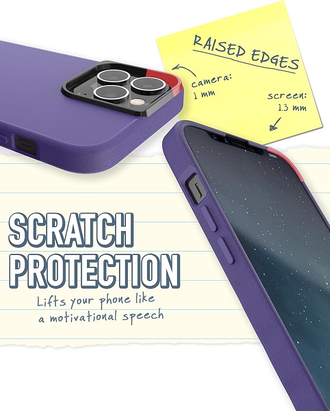 Smartish® iPhone 13 Pro Max Slim Case - Gripmunk Compatible with MagSafe [Lightweight + Protective] Thin Grip Cover with Microfiber Lining - You're Just Jelly