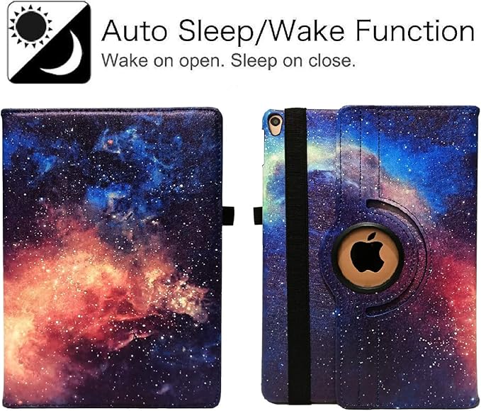 Case for iPad Air (3rd Gen) 10.5" 2019 / iPad Pro 10.5" 2017 Case,360 Degree Rotating Stand Protective Cover, Auto Sleep/Wake