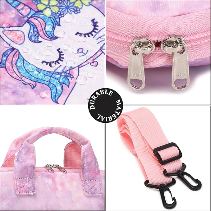 JIANYA Kids Tablet Carrying Case, iPad Bag for Kids with Shoulder Strap, 10-12.5 Inch Tablet Bags