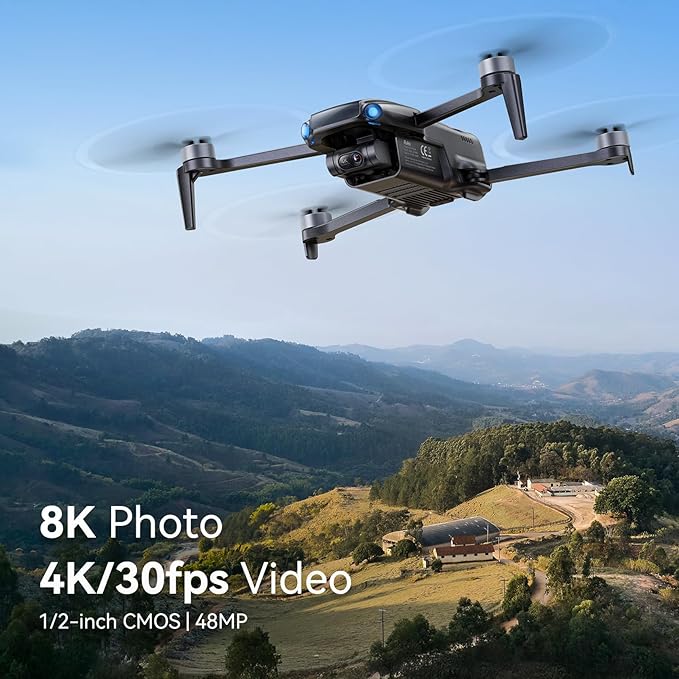 Ruko U11MINI 4K (RC3), Beginner Drone with Touchcreen Controller and U11MINI 4K Drone Propellers