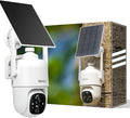 Vicohome CQ1 AI 2K Solar Security Camera Wireless Outdoor, Battery Powered,Two Way Audio,Motion Detection, 360° View,Easy to Setup,Color Night Vision,Audible Flashlight Siren,180 Days Exchange Policy