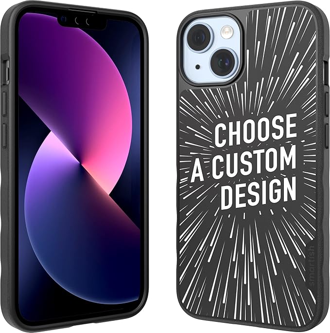 Smartish® iPhone 14 Slim Case - Gripmunk Compatible with MagSafe [Lightweight + Protective] Thin Grip Cover with Microfiber Lining - Secret Menu