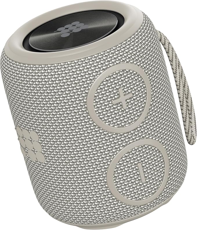 Cubitt Power GO Waterproof Portable Speakers, Portable and Durable with Bluetooth, Quick Charge System, Up to 10 hrs Playing time, Stereo Experience with 2 Speakers, Built in Microphone