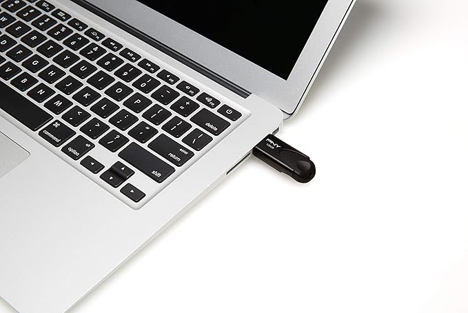 PNY 128GB Attaché 4 USB 2.0 Flash Drive, Black (Pack of 2)