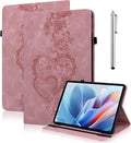 Case for iPad 9th/ 8th/ 7th Generation Case 10.2 Inch (2021/2020/2019 Release), iPad Air 3 2019/ Pro 10.5 2017 with Pencil Holder Flip Wallet Leather Cover - Pink