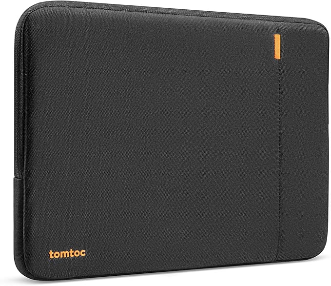 tomtoc 360° Protective Laptop Sleeve for 16-inch MacBook Pro M5 Pro/Max (2026) A3428 A3429, M4/M3/M2/M1 A3403 A3186 A2991 A2780, Water-Resistant MacBook Case Bag with Accessory Pocket Fits Dell XPS 16