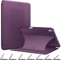 Fintie Magnetic Stand Case for iPad Air 13-inch M4/M3/M2 (2026/2025/2024) - Multiple Angles Shockproof Rugged Soft TPU Cover with Pencil Holder, Auto Sleep/Wake, Purple