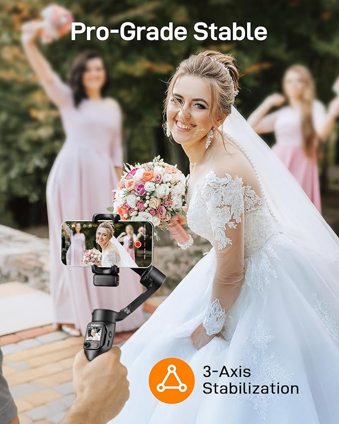 hohem iSteady X3 Gimbal Stabilizer for iPhone & hohem iSteady V3 Ultra Gimbal Stabilizer for Smartphone