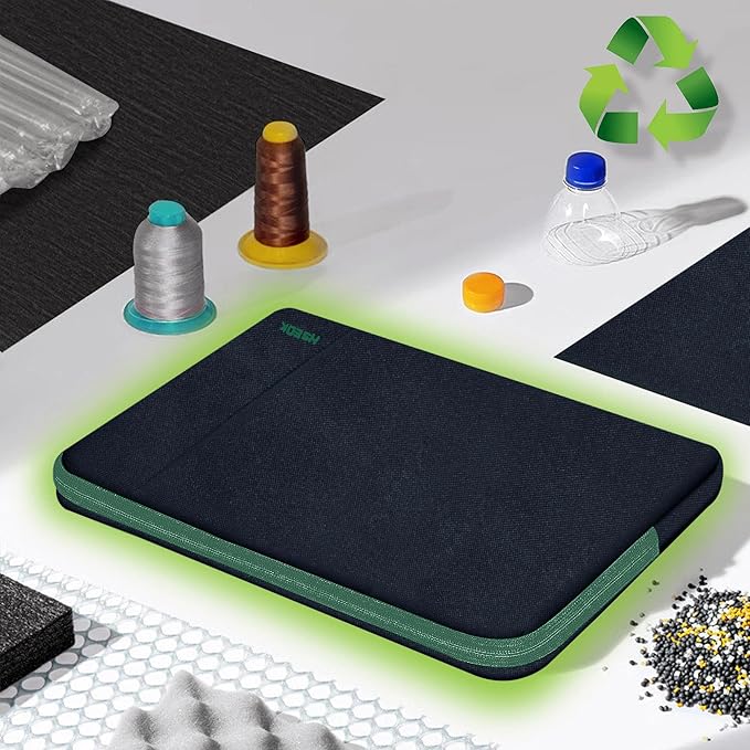 Hseok Laptop Sleeve 15.6 16 inch Case Compatible with MacBook Neo 16, MacBook Pro 16" M5/M4/M3/M2/M1, MacBook Air Pro 15", XPS 16, Most 15" 15.6" 16" Notebooks,B02K06