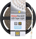 Armacost Lighting RibbonFlex Pro 24V White LED Strip Lights 60 LED/m, 6500K, 32.8 ft 185251