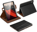 DTTO for iPad Air 11 inch Case M4 / M3 / M2 (2026/2025/2024), iPad Air 5th / 4th Gen (2022/2020), 360 Degree Rotating Premium Leather Folio Stand Cover with Pencil Holder, New Black