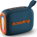 Portable Waterproof Bluetooth Speaker IPX5 for Outdoor,HD Sound All-Day Playtime, BT5.3,Wireless Speakers with Lights, Essentials for Beach/Party/Camping,Gifts for Men Women Boys Girls-Blue