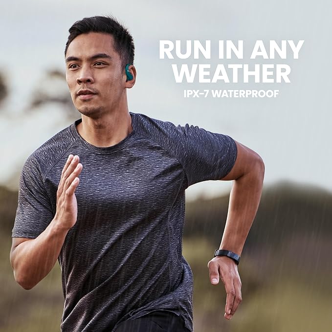 Back Bay Audio - Runner's Wireless Earbuds for Running, Workout Wrap Around Earbuds Bluetooth Headphones for Sports, Running Headphones, Hook Over The Ear Buds, Wrap Around Earphones with Earhooks