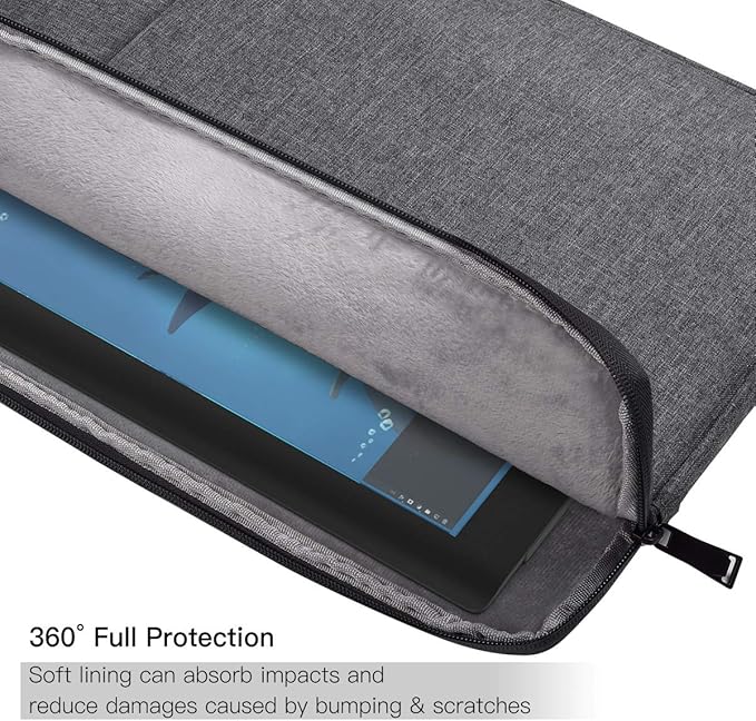 Waterproof Drawing Tablet Sleeve Case for Huion KAMVAS Pro 16, Wacom Cintiq 16/ Intuos Pro Large PTH860 - Carrying Case (Space Grey) 1