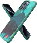 Smartish® iPhone 15 Pro Max Magnetic Case - Gripmunk Compatible with MagSafe [Lightweight + Protective] Slim/Thin Grip Cover with Microfiber Lining for Apple iPhone 15 Pro Max - Moving Mountains