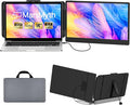 S1 Laptop Screen Extender - 14'' Portable Dual Monitor for Laptops, 1080P FHD Plug & Play Portable Monitor for 13''-17'' Laptops, Compatible with Windows Mac PS5 Dex Android Switch
