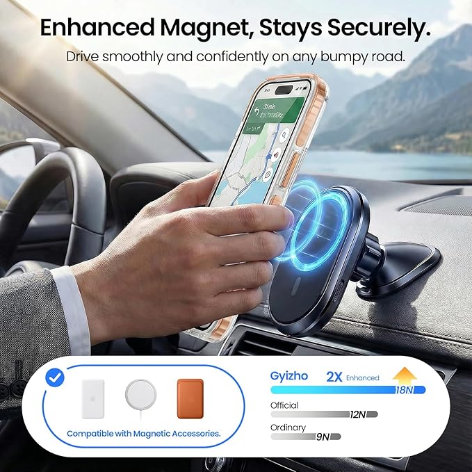 Magnetic Cooling Case for iPhone 17 Pro Max, with Air Vortex Heat Dissipation Technology, Anti-Fingerprint, Fit for MagSafe, Military-Grade Bumper, Included Camera Lens & Screen Protector,Desert Gold
