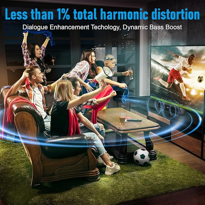 Dnil Portable Long bar Speaker, Bluetooth Wireless Speaker, a Wireless Bluetooth Speaker Suitable for Indoor and Outdoor use, Ideal for TV, Parties, The Beach, and Vacations.