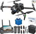AE60 Drone with Camera 4K for Adults & Beginners, GPS Drone with 3-Axis Gimbal, 1.3lb Payload Release and Drop, 1968FT Long Range, 45 Min Flight Time, 360° Obstacle Avoidance, Night Vision FPV Drone with 7.2" Screen Controller, Foldable (2 Batteries)