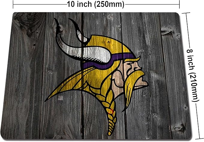 Wood Grain Design Sports Mouse Pad, Non-Slip Rubber Base Mousepad for Computers Laptop, Gaming Mousepad Desk Mat Mouse Pad, Office Supplies - Mouse Pads for Desk