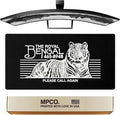 MPCO. Original Large Gaming Desk Mat – 36" x 17" Duraglyde OZGMX Royal Bengal Black Full Desk Mouse Pad for Smooth Precision – Non-Slip, Washable Extra-Large PC Mouse Pad for Gaming Sessions