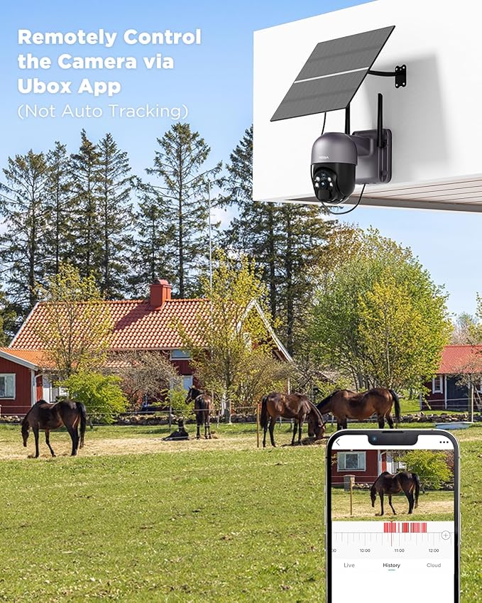 Xega® 4G LTE Cellular Security Camera with 20W Solar Panel 20000mAh Built-in Battery - [24/7 Record] Solar No WiFi Security Camera Wireless Outdoor,2K HD Color Night Vision, PIR Motion Detection,IP66