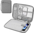 MoKo 9-11 Inch Tablet Sleeve Carrying Case with Handle, Padded Protective Travel Bag for New 11-inch iPad Air 4 2026/Pro M5/ A16, iPad 10th/Air 5/4th 10.9, i-Pad 9/8th 10.2,Tab S9/S8 11, Light Gray