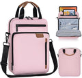 12.9 Inch Tablet Sleeve Bag, Padded Carrying Case for 13" iPad Air M4 M3 M2 2026-2024, iPad Pro M5 M4 M2 M1, Samsung Galaxy Tab S9 FE+/S9+/S8+/S7 FE/S7+ 12.4" 2022/2023, Surface Laptop Go 12.4"