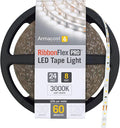 Armacost Lighting RibbonFlex Pro 24V White LED Strip Lights 60 LED/m, 3000K, 8.2 ft 145210