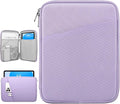 Dadanism 9-11" Tablet Sleeve Bag Carrying Case for iPad (A16) 11th Gen 11", iPad 10th Gen 10.9" Air 5/4, iPad Air M4/Pro 11", iPad 9/8/7th, Galaxy Tab A11+ Plus 11", Remarkable 2 10.3", Grey Purple