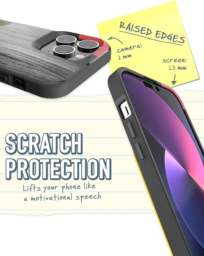 Smartish® iPhone 14 Pro Max Wallet Case - Wallet Slayer Vol. 1 [Slim + Protective] Credit Card Holder - Drop Tested Hidden Credit Card Slot Cover for Apple iPhone 14 Pro Max - Graspin' Aspen