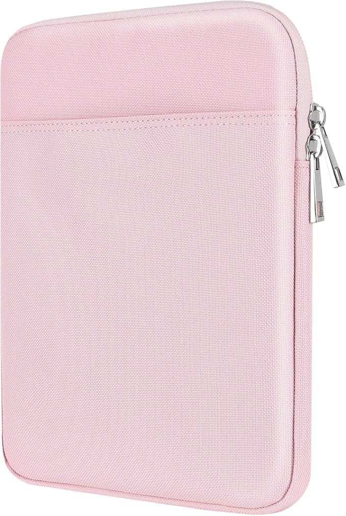TiMOVO 9-11" Tablet Sleeve Bag for iPad 11-inch A16 2025, iPad 10.9"/10.2"| Air 11 Inch/5th/4th Gen. 10.9", Galaxy Tab A9+/A11Plus 11", Protective Bag Fit Smart Keyboard, Pink