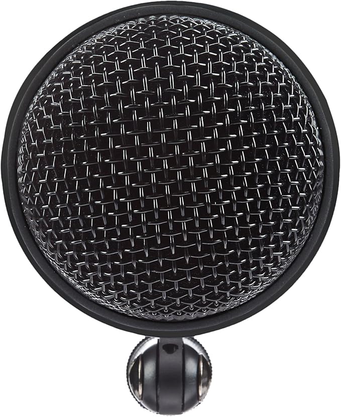 Amazon Basics Mini USB Condenser Microphone for Online Meeting, Gaming, Podcast, Black