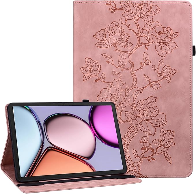 Case for iPad 6th/5th Generation 9.7 Inch 2018/2017, iPad air 2 Cover,Auto Wake/Sleep Slim PU Leather Folio Cover with Multi-Angle Stand and Pen Holder, Pink