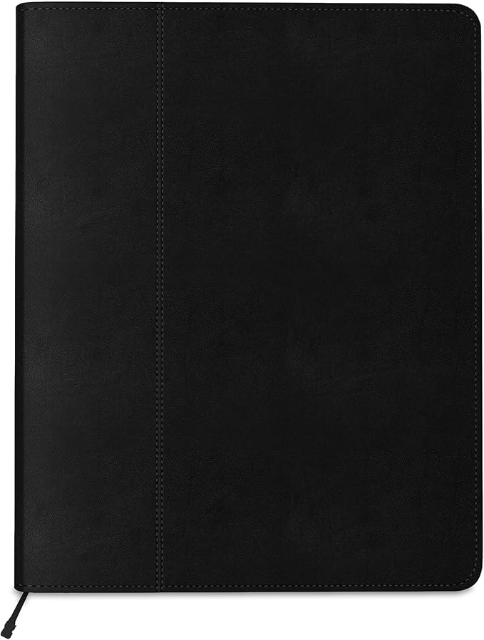 KHOMO Universal Padfolio Case – Tablet Portfolio Organizer with Notepad Holder – Compatible with iPad 10th/11th Gen, iPad Pro 11, iPad 7/8/9 (10.2", 10.9", 9.7")