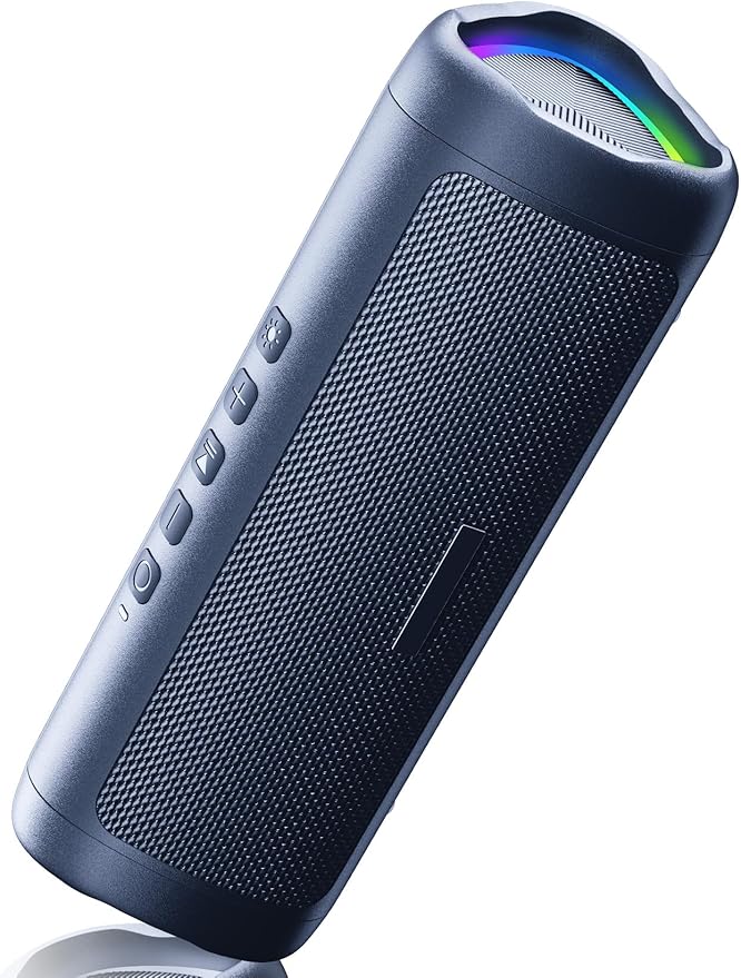 BolaButty Bluetooth Speaker Portable Wireless, IPX5 Waterproof, Up to 20H Playtime, TWS Pairing, BT5.3, for Home/Party/Outdoor/Camping/Beach Essentials, Birthday Gift (Navy)