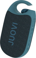 JUOVI Clip Wireless Portable Bluetooth Speaker, 24H Playtime Mini Shower Speaker IP68 Waterproof & Dustproof HD Sound Integrated Carabiner, for Home Outdoor and Travel
