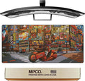 MPCO. Original Large Gaming Desk Mat – 36" x 17" Duraglyde Masterpiece Machinami Full Desk Mouse Pad for Smooth Precision – Non-Slip, Washable Extra-Large PC Mouse Pad for Gaming Sessions