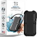 Titanium Micro External SSD 2TB - Mercury Portable SSD, Up to 1000MB/s, USB 3.2 Gen 2 USB-C USBA, Rugged IP66 Water Resistance, Drop Proof, External Solid State Drive Slim and Lightweight Storage