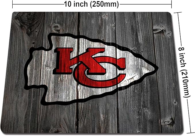 Wood Grain Design Sports Mouse Pad, Non-Slip Rubber Base Mousepad for Computers Laptop, Gaming Mousepad Desk Mat Mouse Pad, Office Supplies - Mouse Pads for Desk