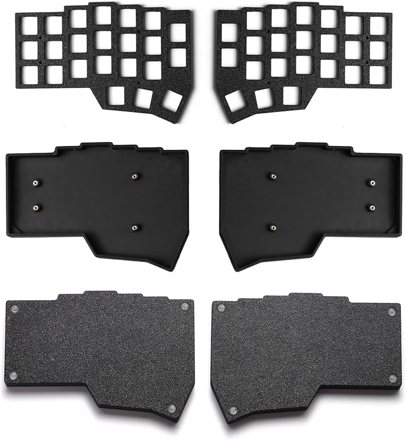 YIVU Corne V4.1 Split Ergonomic Keyboard, 40% 3x6 Ortholinear Layout, Hot-Swappable Mechanical Keyboard with Per-Key RGB, Vial and VIA Programmable, Comes with Pre-Lubed Linear Switches (Wired)